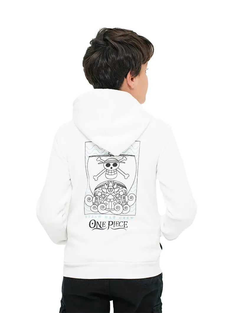 Sweat à capuche imprimé